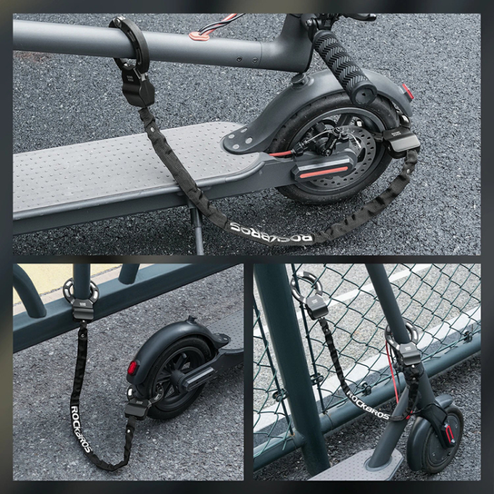 Rockbros - Rockbros Kedjelås för Skotrar och Cyklar 85922 - Svart