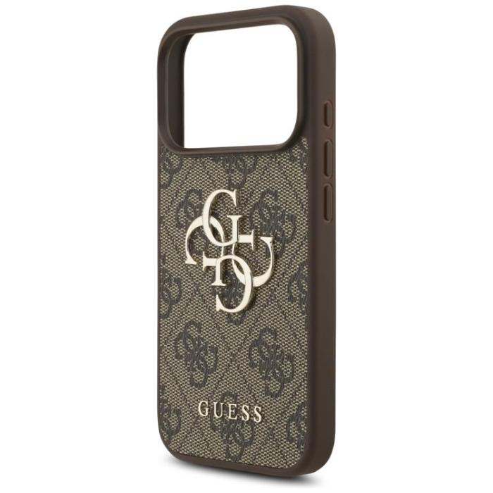 Guess - Guess iPhone 17 Pro Mobilskal 4G Big Logo - Brun