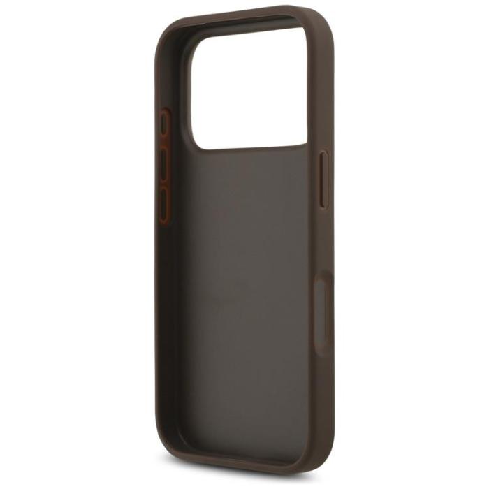 Guess - Guess iPhone 17 Pro Mobilskal 4G Big Logo - Brun