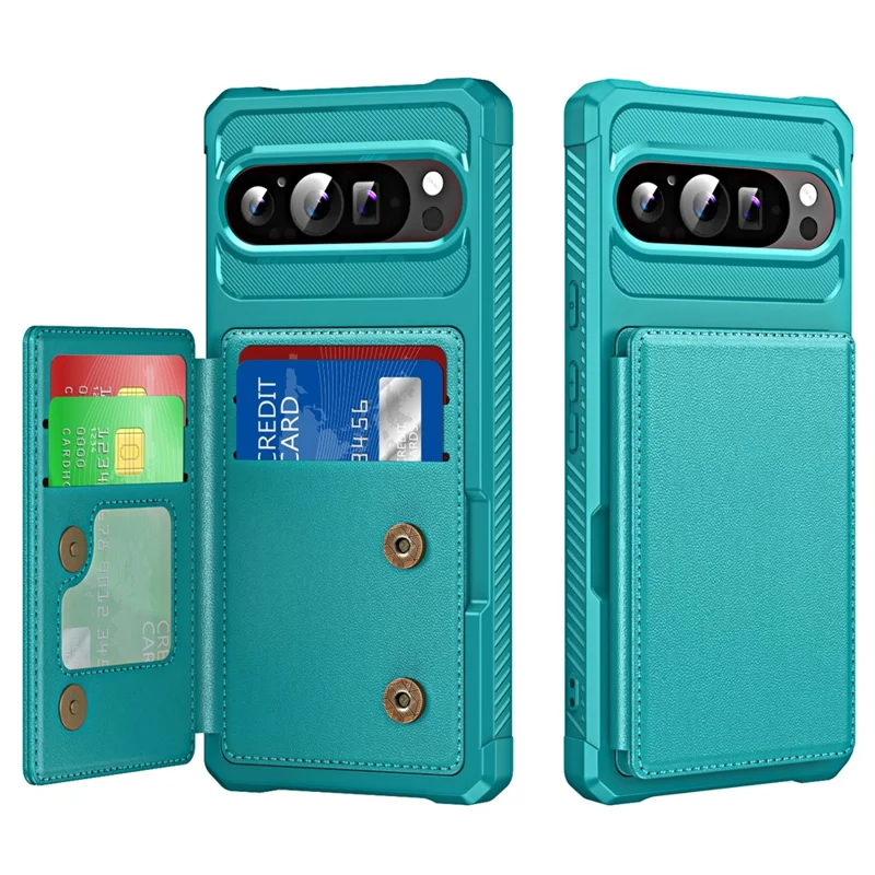 Google Pixel 10 / Pixel 10 Pro Mobilskal korthållare - Grön | 2353 | AlltMobil