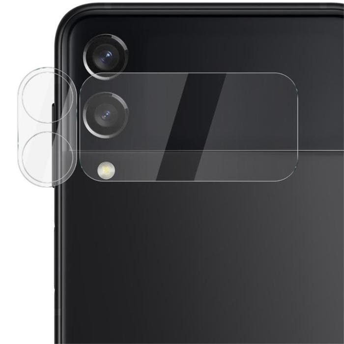 OEM - [2-PACK] Galaxy Z Flip 4 Kameralinsskydd i Härdat glas HD - Clear