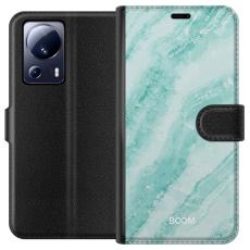 iSecrets - Pl&aring;nboksfodral till Xiaomi 13 Lite med Mint Marble