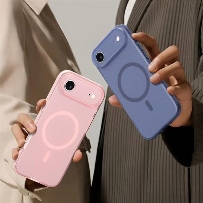 A-One Brand - iPhone 17 Air Mobilskal MagSafe Skin Feel - Svart