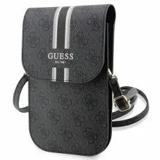 Guess - Guess Halsbandsfodral Stripes - Svart