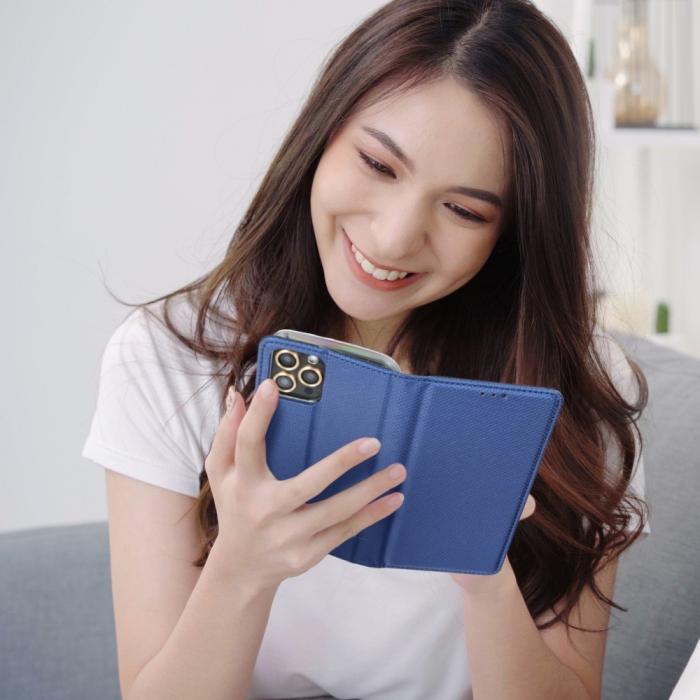 OEM - Smart Plånboksfodral till Samsung A22 5G navy