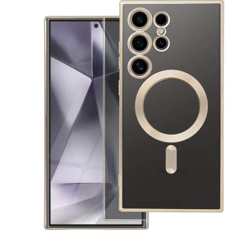 Galaxy S25 Edge Mobilskal Magsafe Electro Mag - Guld | 2353 | AlltMobil