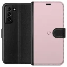 Gustaf - Pl&aring;nboksfodral till Samsung Galaxy S21+ 5G med Litet Hj&auml;rta