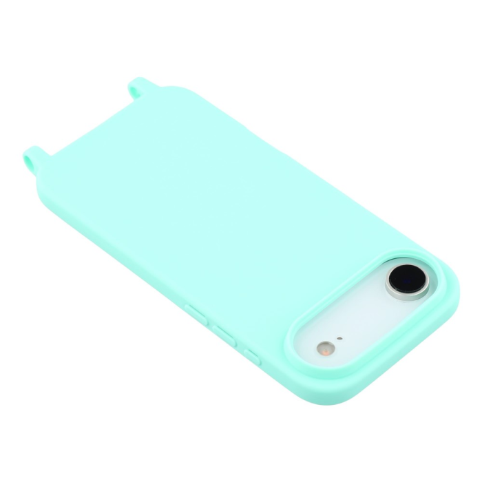 A-One Brand - iPhone 17 Air Mobilskal TPU med Hål för Rem - Mintgrön