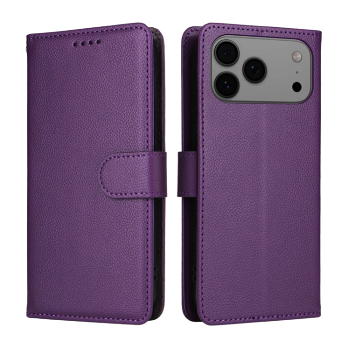 A-One Brand - iPhone 17 Pro Max Plånboksfodral RFID Blocking med Handledsrem