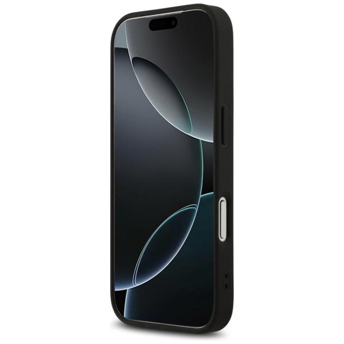 Guess - Guess iPhone 17 Pro Mobilskal MagSafe 4G Printed Stripes - Svart