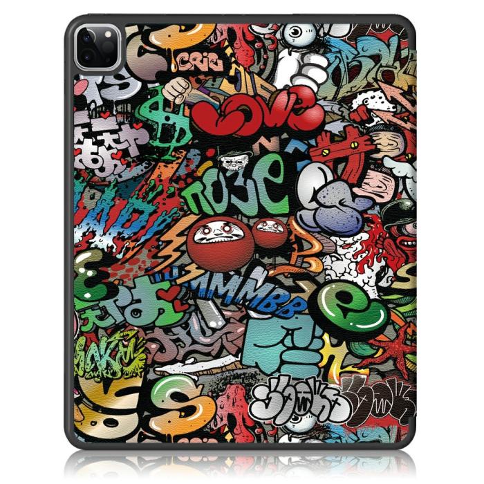 A-One Brand - iPad Pro 11 (2018/2020/2021)/Air 4 10.9 (2020) Fodral - Graffiti