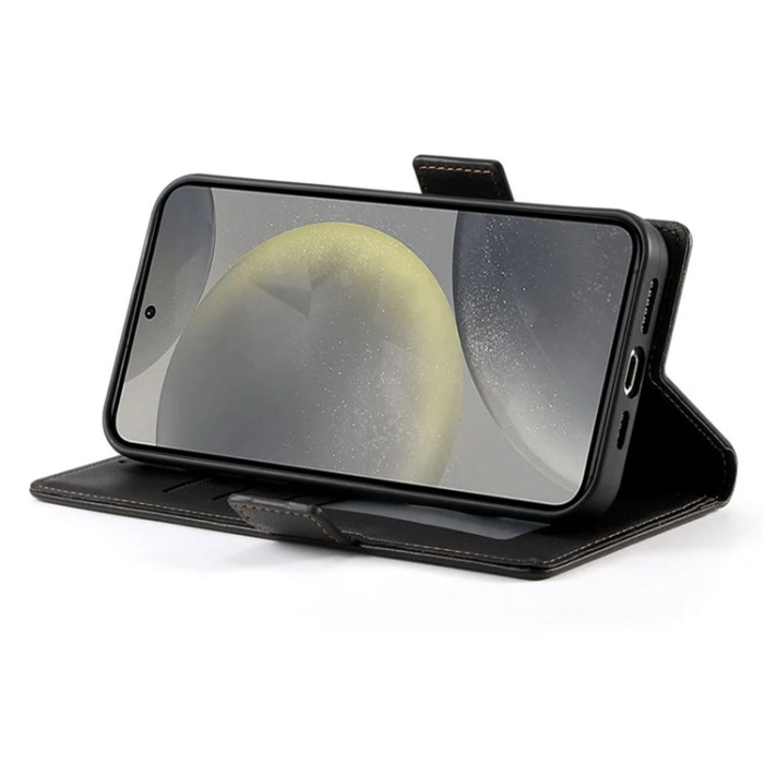 OEM - Galaxy S25 Plus Plånboksfodral - Svart