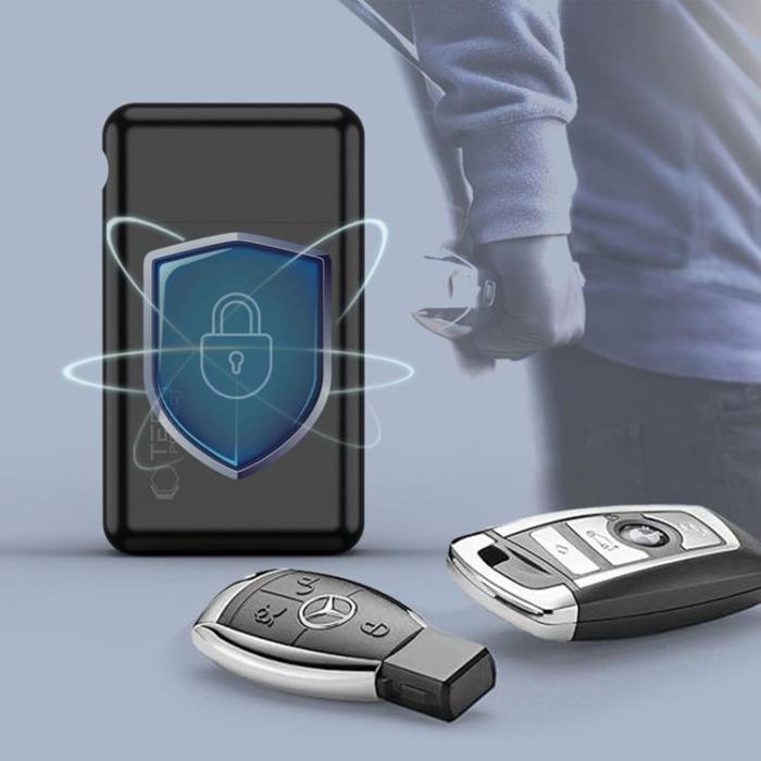 Tech-Protect - Tech-Protect Nyckellös RFID Signal Blocker Faraday Skal - Svart