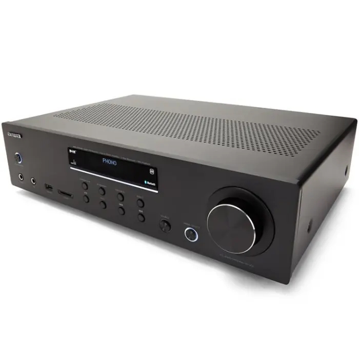 AIWA - Aiwa Stereo-receiver med Bluetooth 2 x 100 Watt RMS @4Ohm