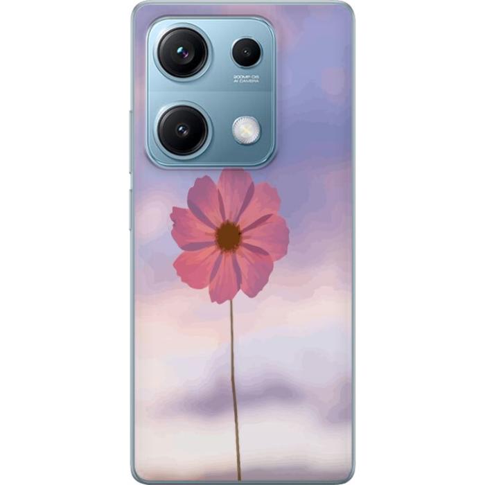 iSecrets - Mobilskal till Xiaomi Redmi Note 14S med Rosa blomma