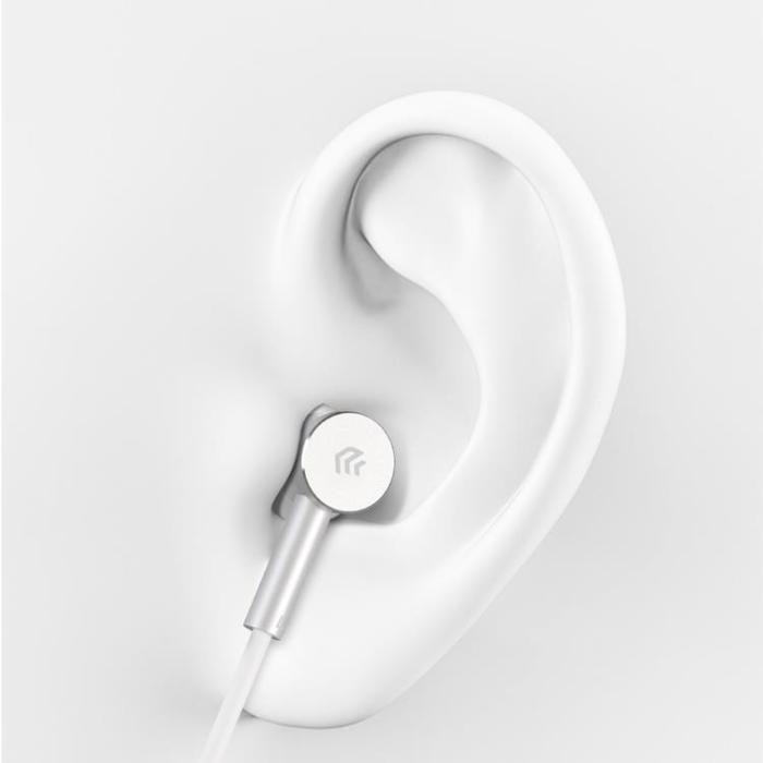 Devia - Devia In-Ear Trådbundna Hörlurar USB-C Smart M1 Digital Metal - Silver