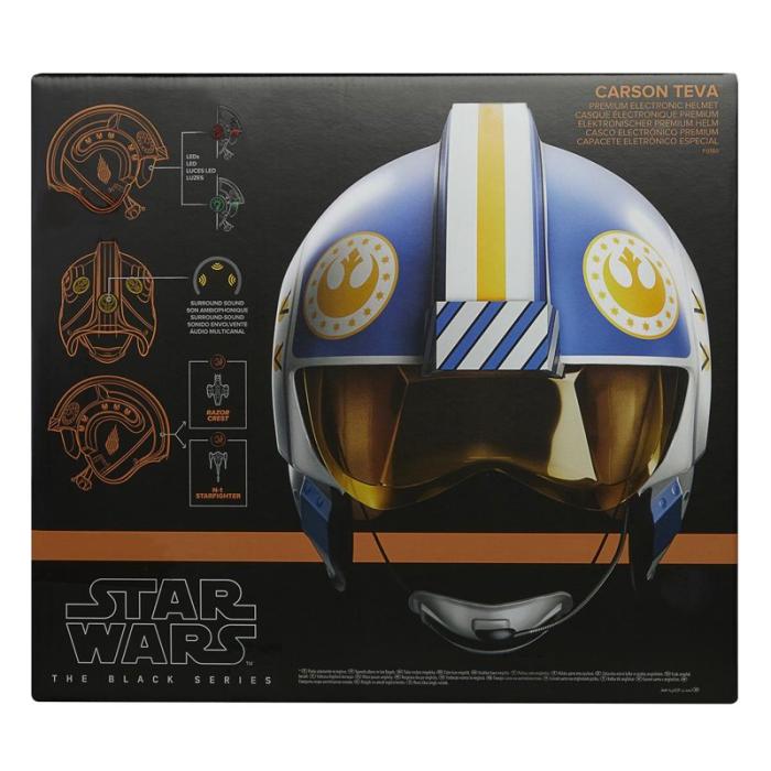 SW - SW The Black Series Electronic Helmet Carson Teeva
