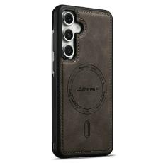 LC.imeeke - LC.IMEEKE Mobilskal f&ouml;r Samsung Galaxy S26 Plus Magnetiskt PU + TPU - Kaffe