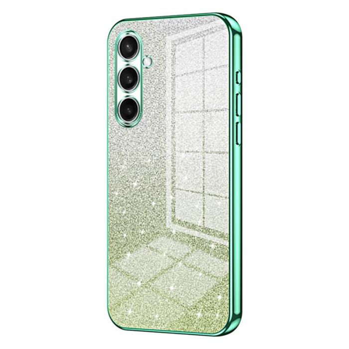 OEM - Mobilskal för Samsung Galaxy S26 Plus Glitter TPU - Grön