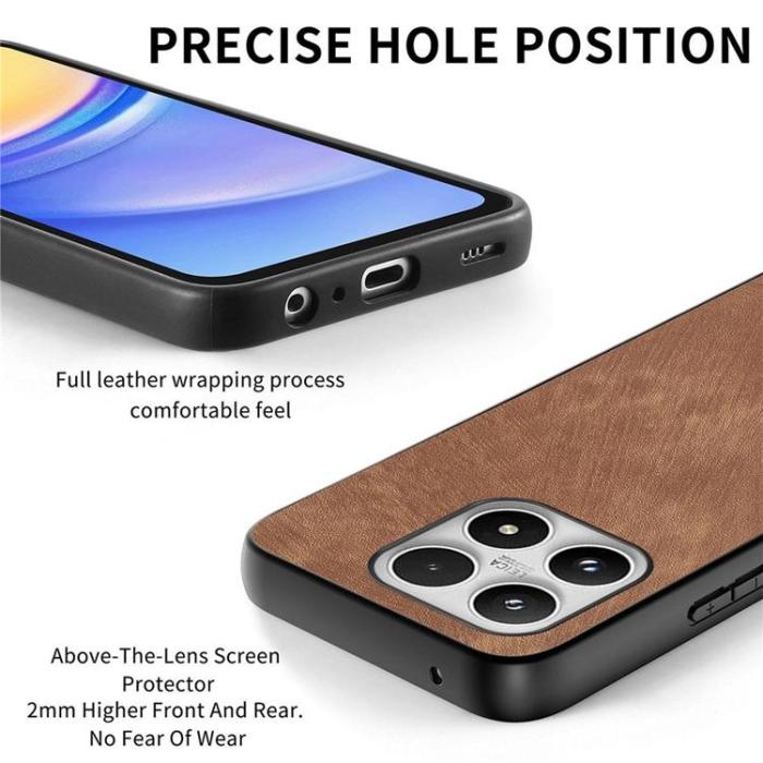 A-One Brand - Mobilskal för Xiaomi 17 Retro Läder Shockproof Slim