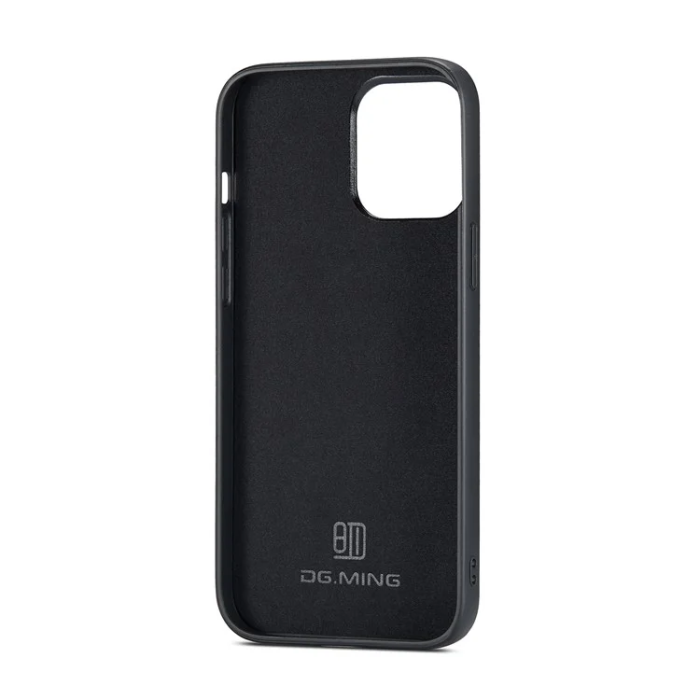 DG.MING - DG.MING iPhone 16 Pro Max Mobilskal Hybrid Läder - Brun
