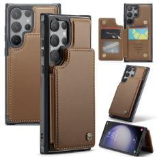 Caseme - CASEME C22 Fodral f&ouml;r Samsung Galaxy S22 Ultra 5G - Brun