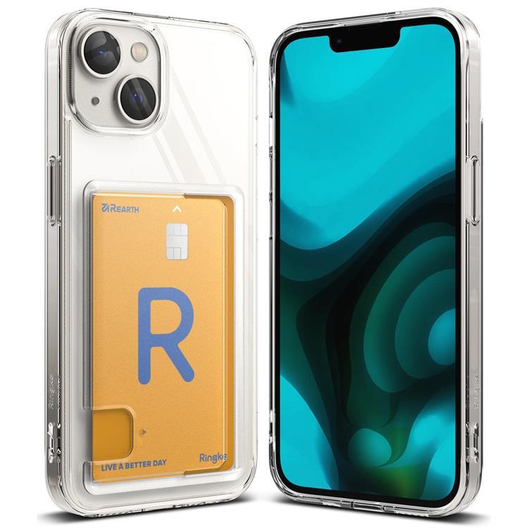 Ringke iPhone 14 Plus Skal Korthållare Fusion - Transparent | 2353 | AlltMobil