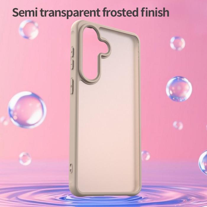 OEM - Mobilskal till Samsung Galaxy S26 Plus Stöttåligt Airbags Frostad Plast - Orange