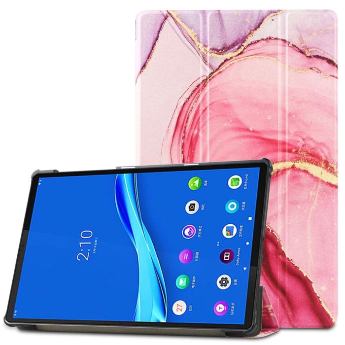 UTGATT1 - Lenovo Tab M10 Plus 10.3 Fodral Smart - Marble