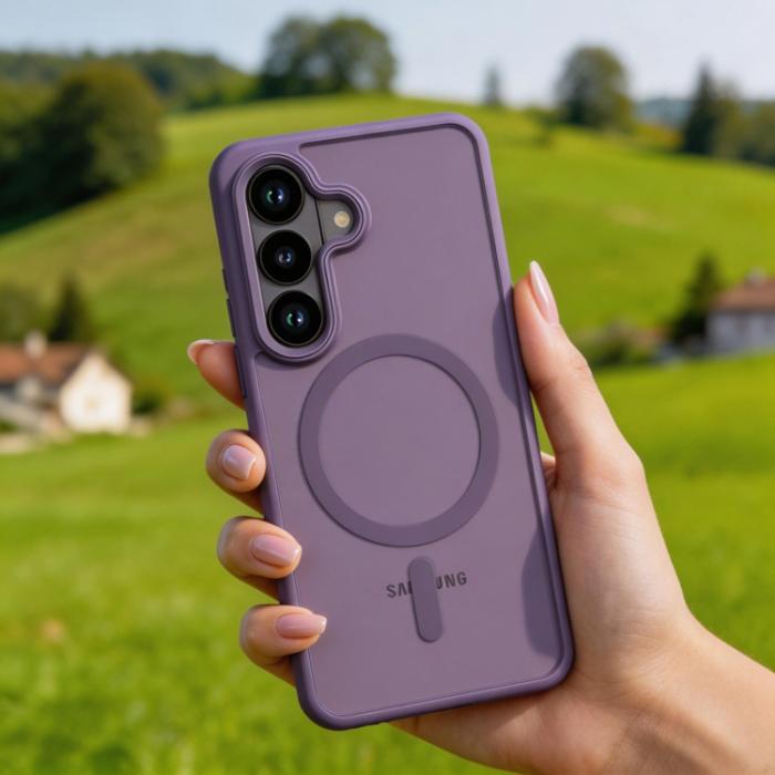 Tech-Protect - Tech-Protect Mobilskal För Galaxy S26 Magsafe Magmat - Cobalt Voilet