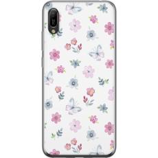 iSecrets - Mobilskal till Huawei Y6 Pro (2019) med Blommor och fjärillar