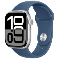 Apple - Apple Watch Series 10 42mm GPS + Cellular (Blå Aluminium)