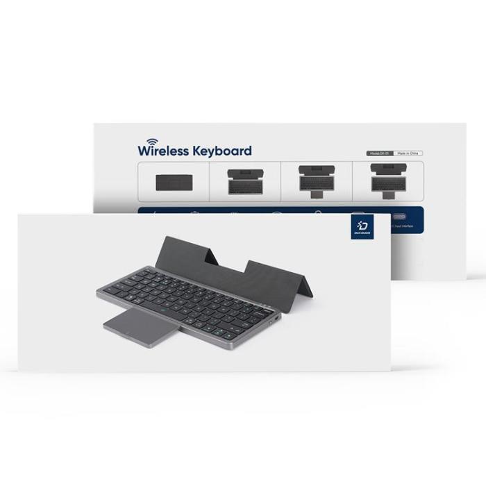 Dux Ducis - Dux Ducis OK Series Trådlöst Bluetooth English Tangentbord - Svart