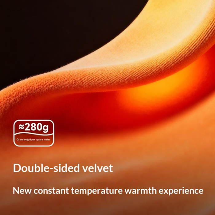 A-One Brand - Touchvantar Handskar Cykel Termofleece Anti Slip DB80 - Svart