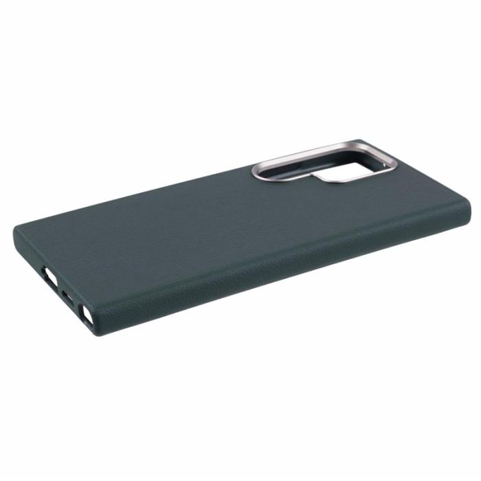 X-Level - X-LEVEL Mobilskal till Samsung Galaxy S24 Ultra PU Läder Stöttålig Grön