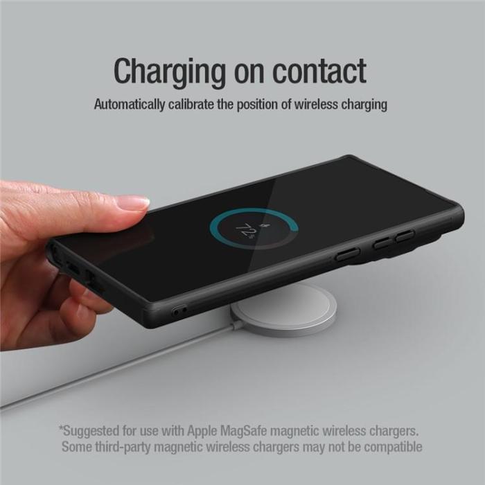 Nillkin - Nillkin Galaxy S24 Plus Mobilskal Magsafe CamShield Prop - Blå