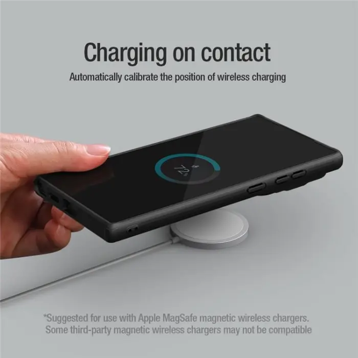 Nillkin - Nillkin Galaxy S24 Mobilskal Magsafe CamShield Prop - Grön
