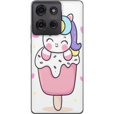 iSecrets - Mobilskal till Motorola Moto G75 med Glad enh&ouml;rning