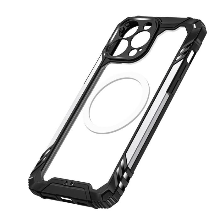 OEM - iPhone 14 Pro Skal Magsafe Tough Armor - Röd