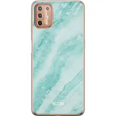 Gustaf - Mobilskal till Motorola Moto G9 Plus med Mint Marble