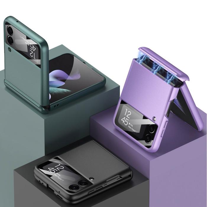UTGATT1 - Galaxy Z Flip 4 Skal Icon - Rosa Guld