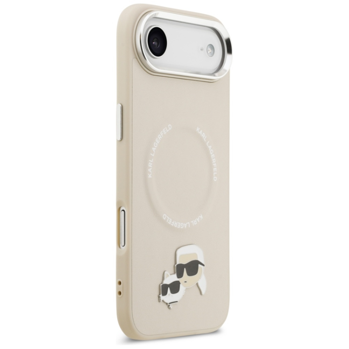 KARL LAGERFELD - Karl Lagerfeld iPhone Air Mobilskal MagSafe Karl Och Choupette Pins