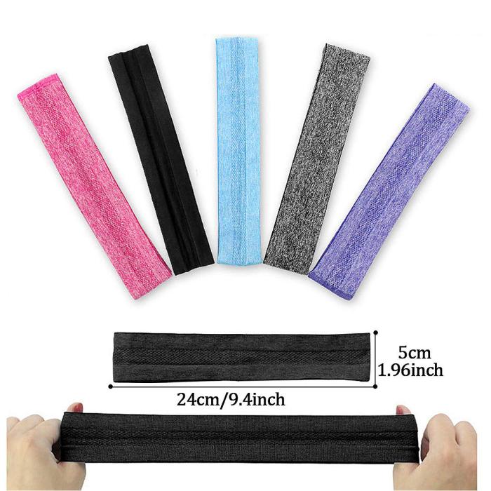 OEM - Elastic Fabric Pannband Running Fitness - Blå