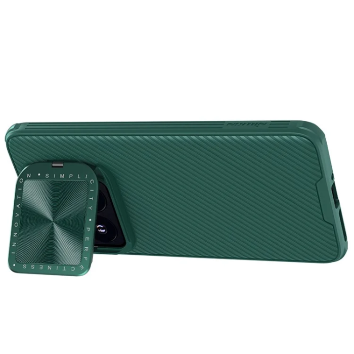 Nillkin - Nillkin Xiaomi 14 Pro Mobilskal CamShield Prop Kickstand - Grön