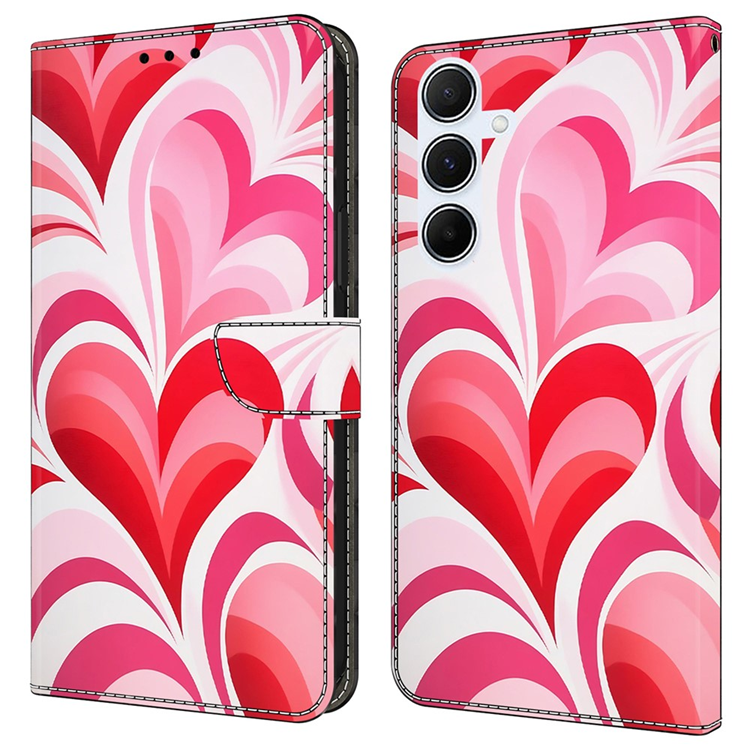 Galaxy A17 5G Plånboksfodral Pattern Printing - Love | 2353 | AlltMobil