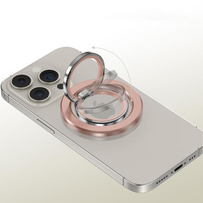 Tech-Protect - Tech-Protect Ringhållare Magsafe Magnetic MMR300 - Rosa Guld