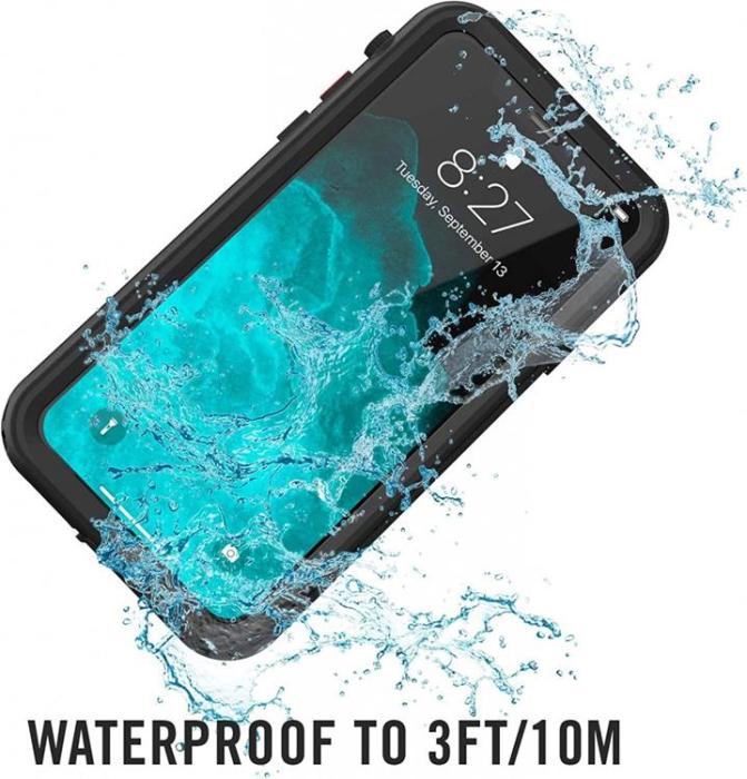 UTGATT1 - Hitcase iPhone X/XS Skal Splash Vattentätt - Svart