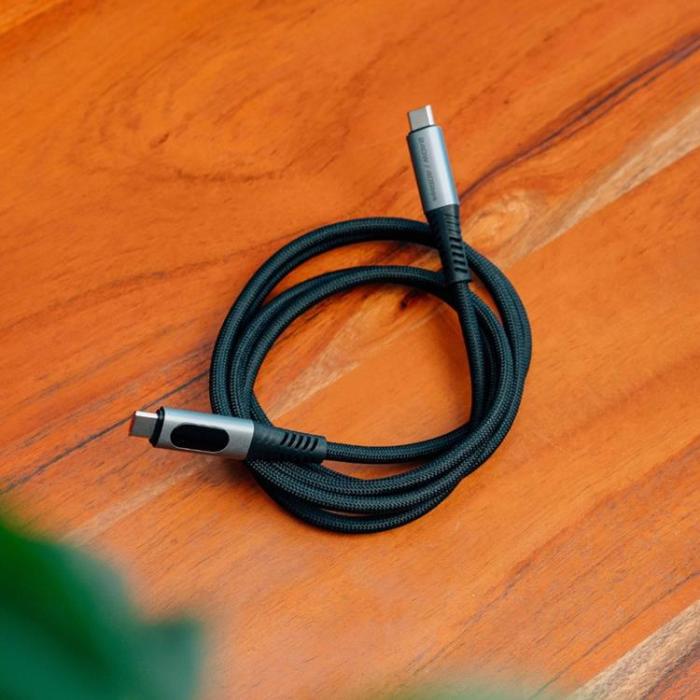 Verbatim - Verbatim USB-C Till USB-C 240W Kabel 120cm 40Gb/s med Display