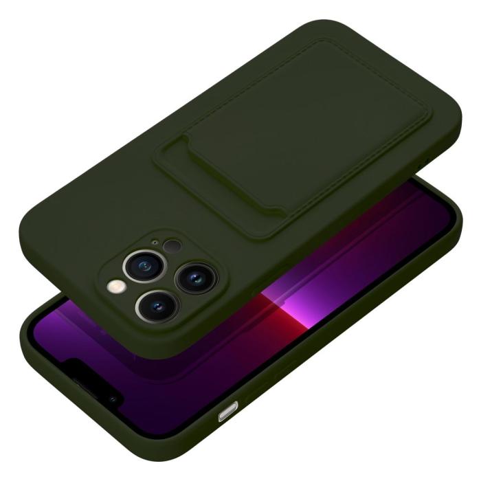 OEM - Forcell iPhone 14 Pro Max Skal Korthållare Grön