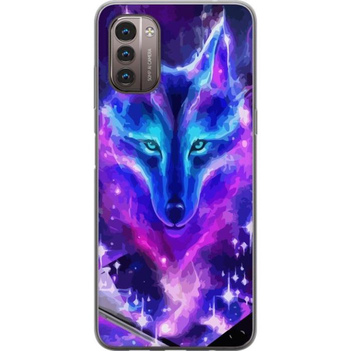 iSecrets - Mobilskal till Nokia G21 med Neon Varg